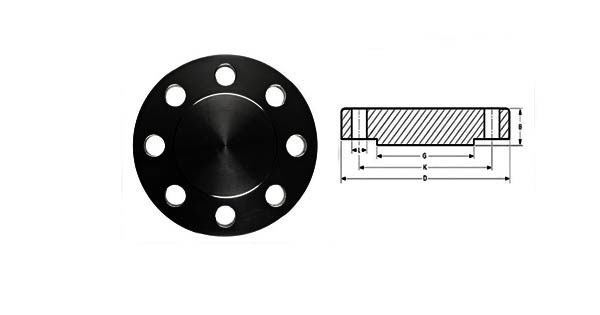 ASME B16.5 Blind Flange Dimensions In MM