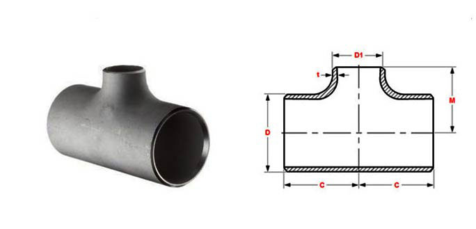 En 10253 Equal Tee Dimensions Chart