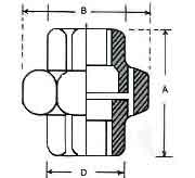 Galvanised Union Dimension