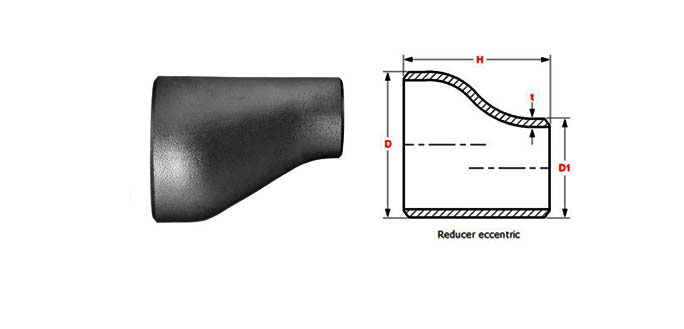 Sch 40 Eccentric Reducer Dimensions In MM